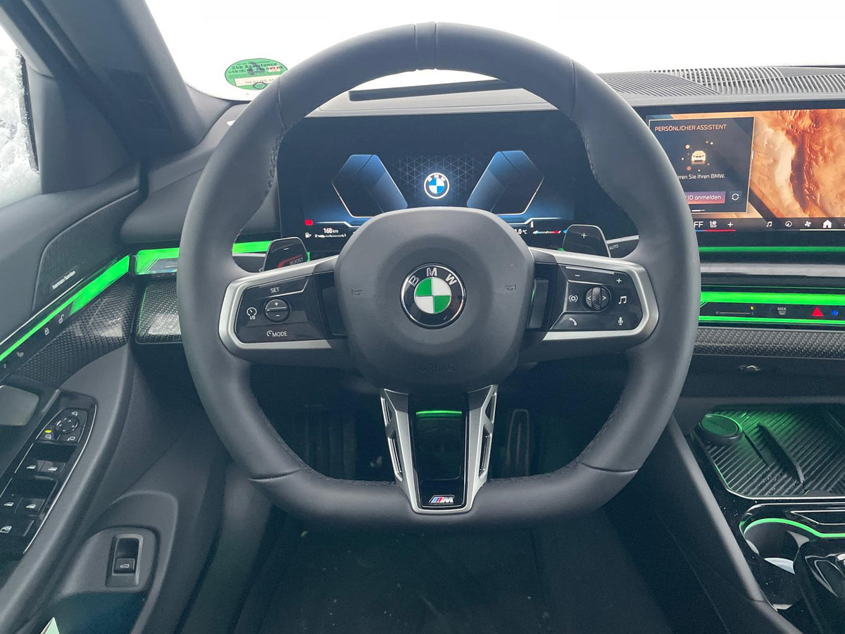 Emblem-Overlay Set für BMW (7-teilig) – Haube, Heck, Felgen & Lenkrad