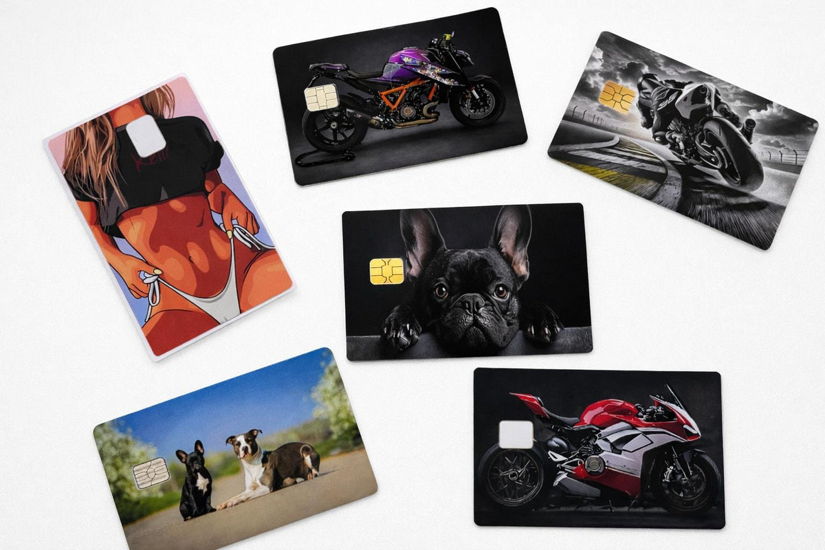 Bankkarten-Sticker – Custom Skin für Kredit- & Debitkarte