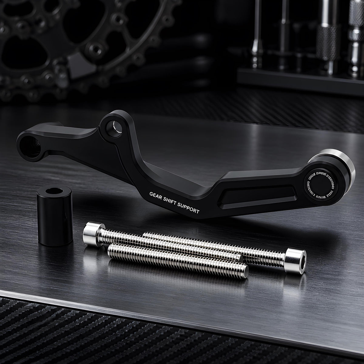 KTM 1290 Super Duke R Schaltwellenabstützung CNC (2020–2024)