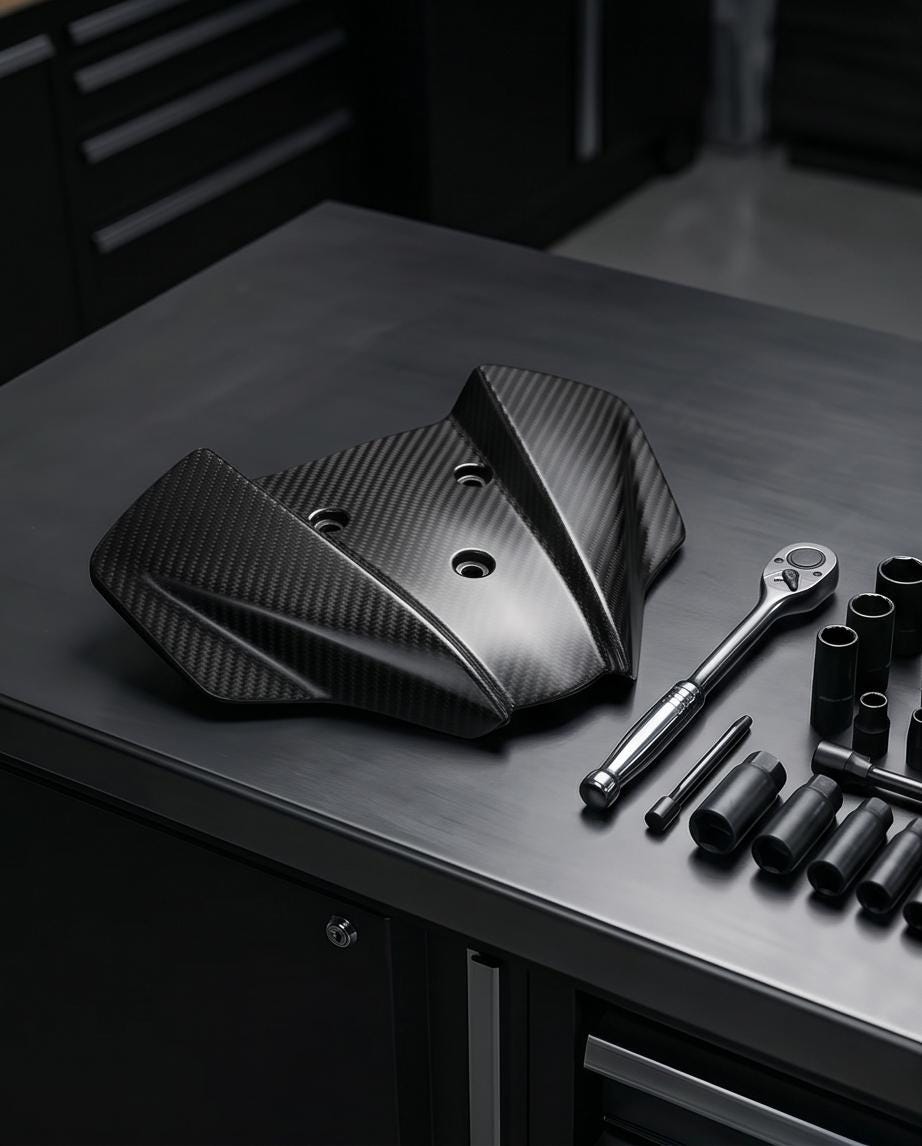 KTM 1290 Super Duke R Carbon Flyscreen
