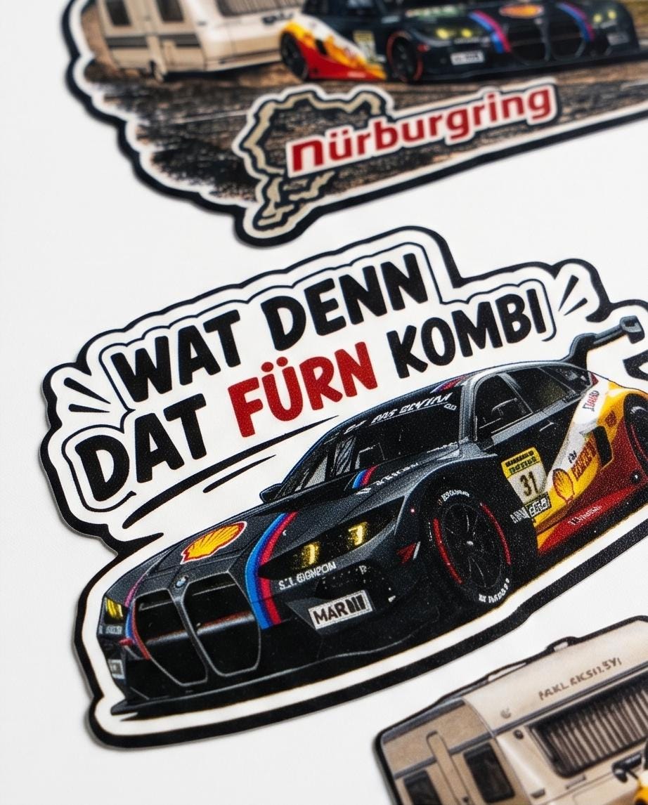 Nürburgring Sticker-Bundle – Nordschleife Motorsport Aufkleber
