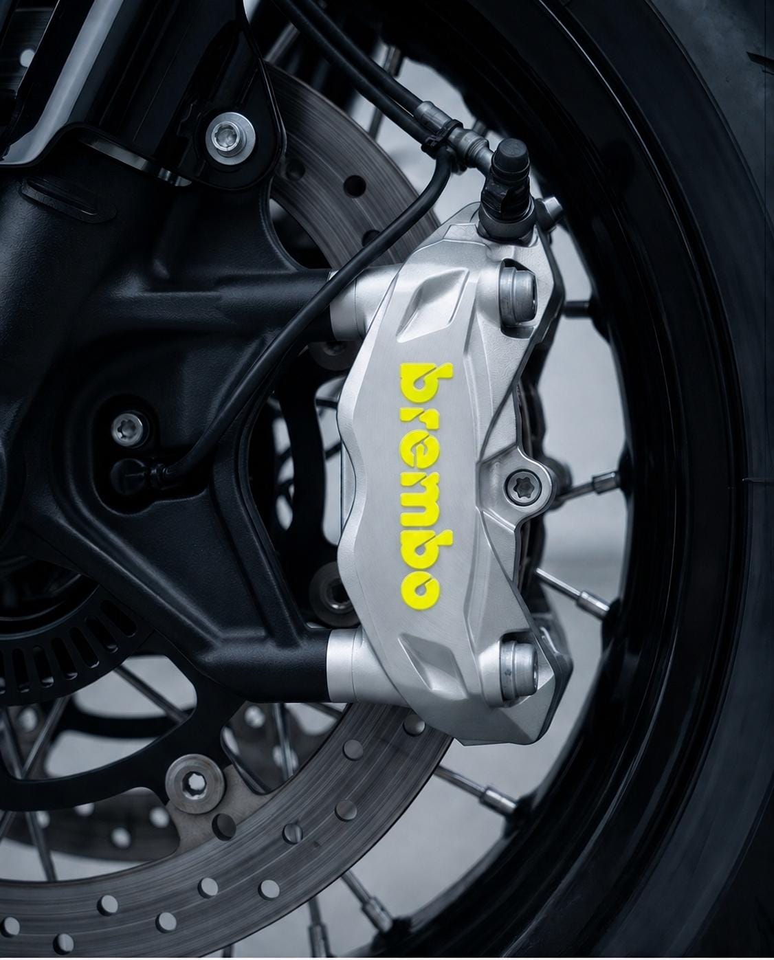 Bremssattel Aufkleber-Set für Brembo M4.32 – Wunschfarbe