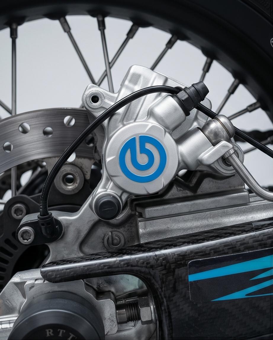 Bremssattel Aufkleber-Set für Brembo M4.32 – Wunschfarbe