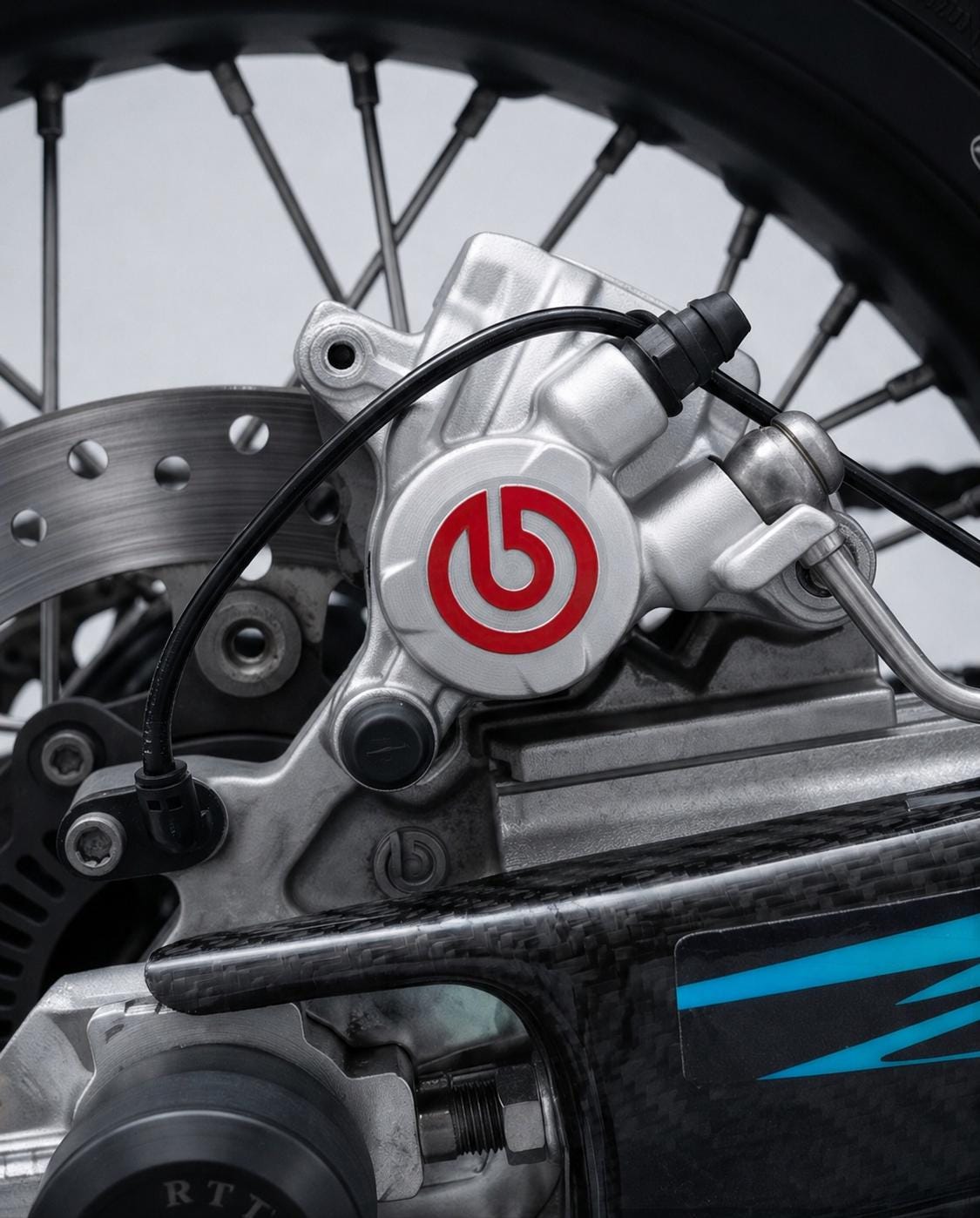 Bremssattel Aufkleber-Set für Brembo M4.32 – Wunschfarbe