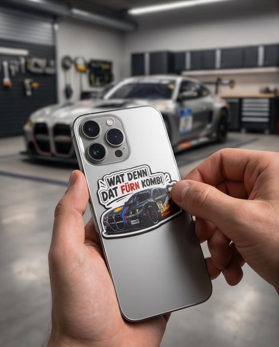 „Wat denn dat fürn Kombi“ Sticker-Bundle – Car Meme für Touring-Fans