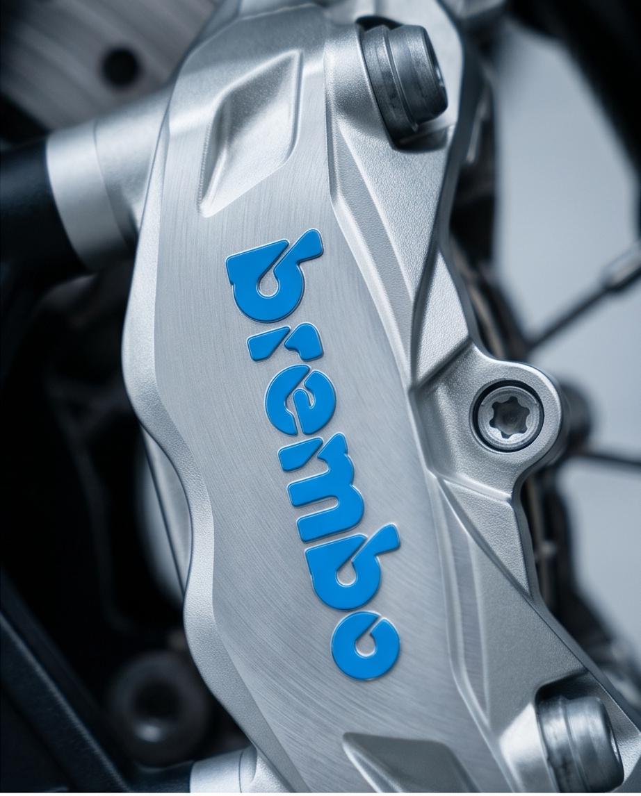 Bremssattel Aufkleber-Set für Brembo M4.32 – Wunschfarbe