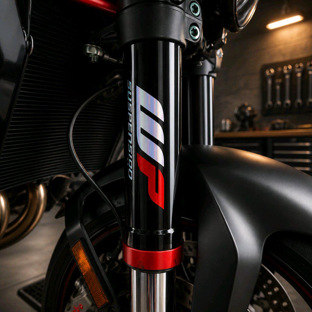 Gabel Aufkleber-Set für WP Suspension – Weiß oder Holographic