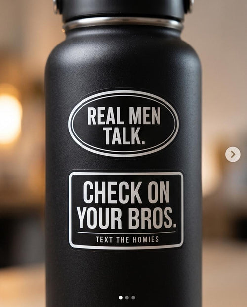 Brotherhood Sticker Pack – Mental Health Statement Aufkleber