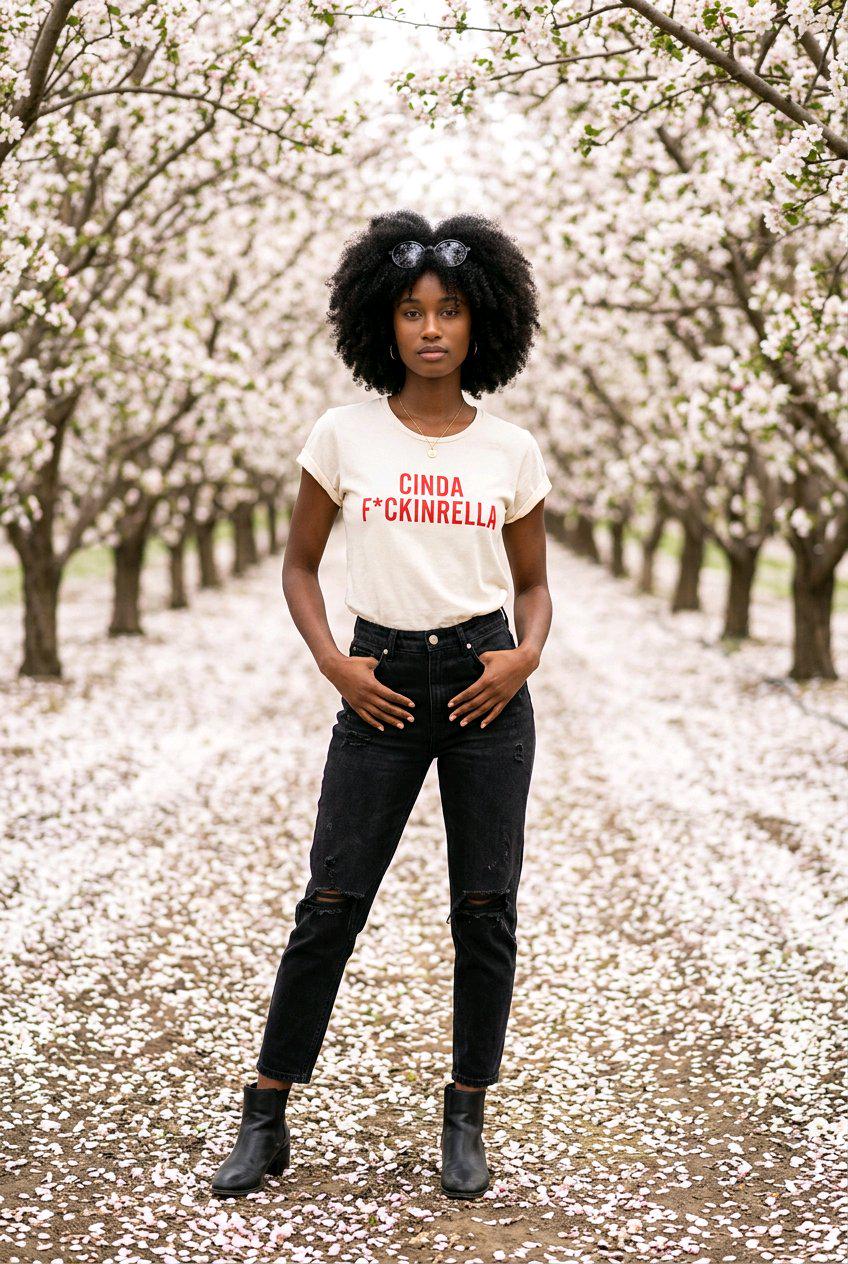 „Cinda F*ckinrella“ Statement Shirt – Unisex Graphic Tee