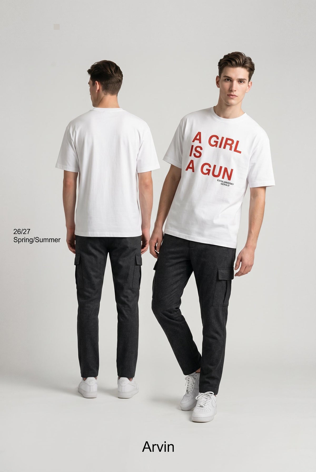 „A Girl Is A Gun“ Statement Shirt & Hoodie – Heavyweight Oversized