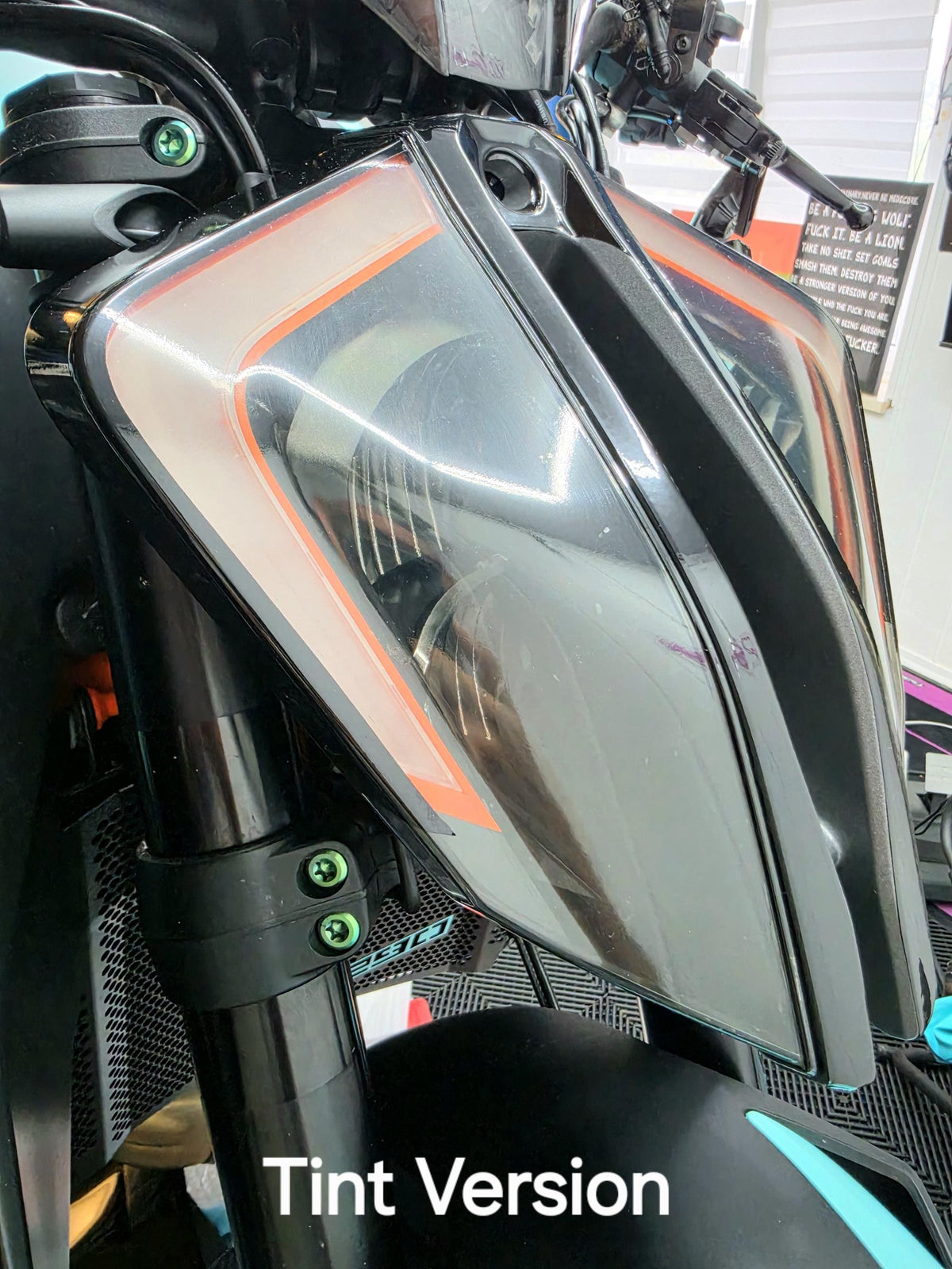 KTM 1290 Super Duke R 2.0 Scheinwerfer-Schutzfolie (PPF)