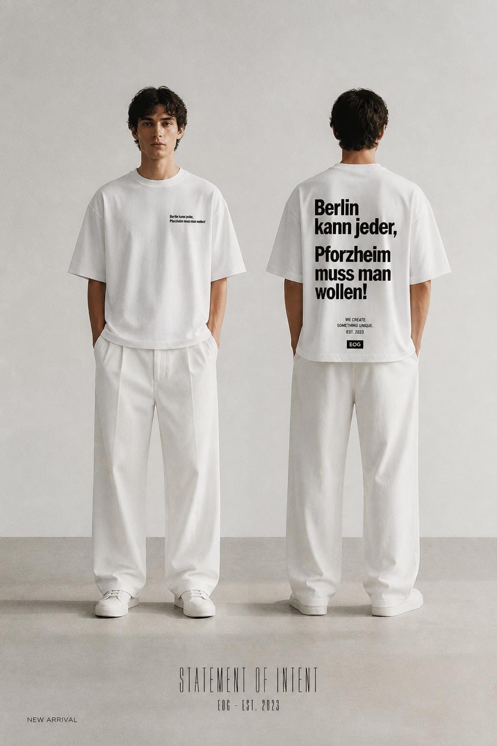 Pforzheim Shirt & Hoodie – „Berlin kann jeder, Pforzheim muss man wollen!“