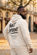 „Build Different“ Statement Shirt & Hoodie – Heavyweight Oversized