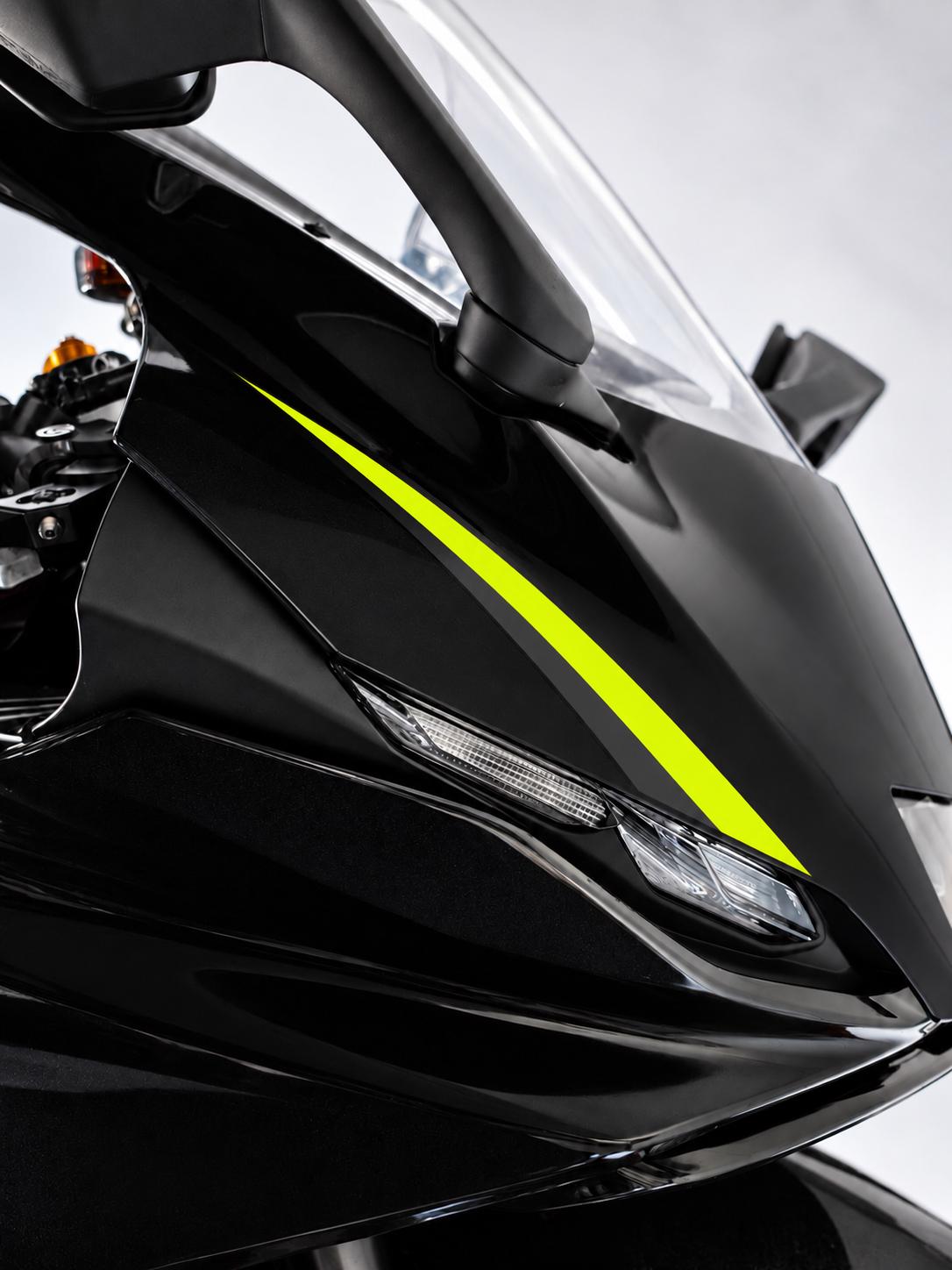 Yamaha R7 Dekor-Set Streifen – R7-Schriftzug & Racing-Stripes