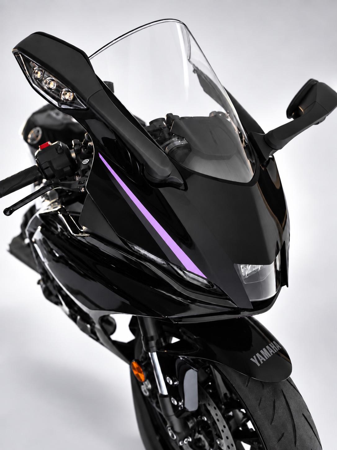 Yamaha R7 Dekor-Set Streifen – R7-Schriftzug & Racing-Stripes
