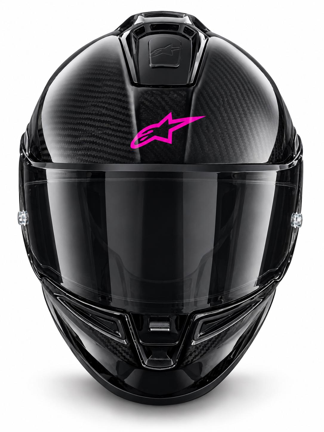 Helm-Logo Sticker für Alpinestars Supertech R10 – Wunschfarbe