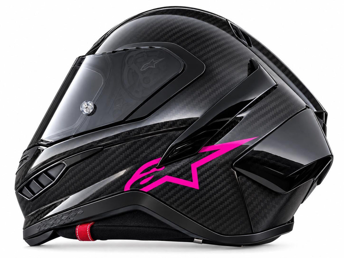 Helm-Logo Sticker für Alpinestars Supertech R10 – Wunschfarbe