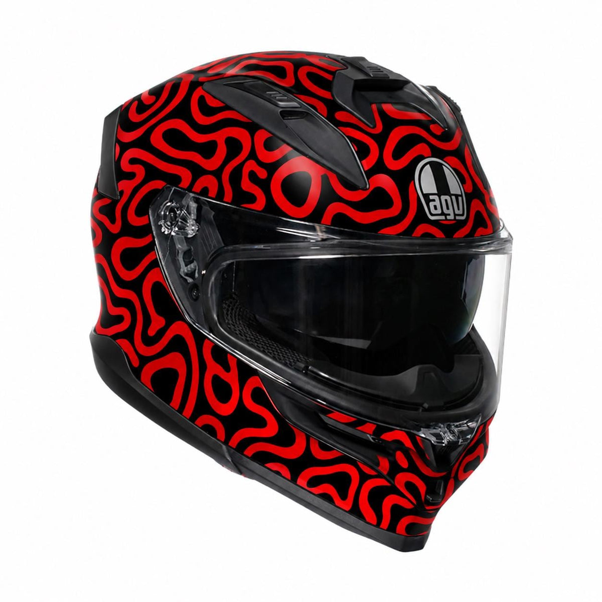 Helm-Aufkleber Textur-Set – Custom Motorradhelm Design