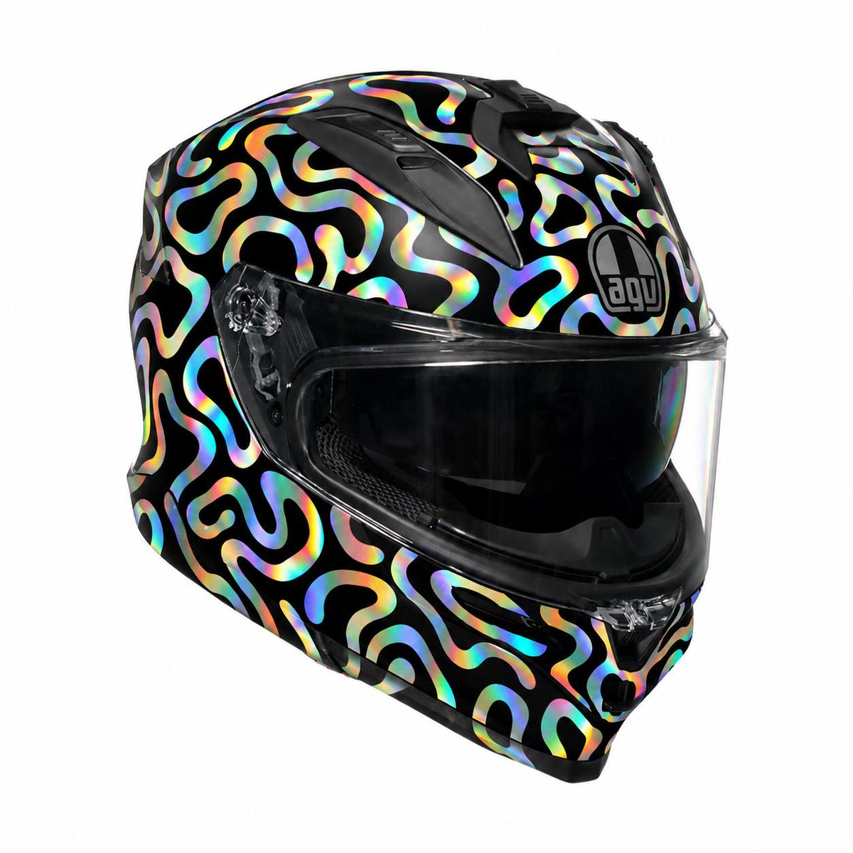Helm-Aufkleber Textur-Set – Custom Motorradhelm Design
